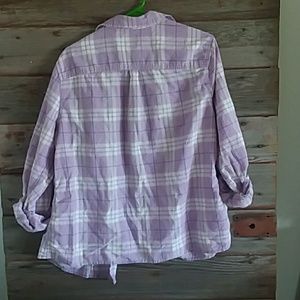 Faded Glory Tops - Purple button up shirt Faded Glory Tops - Purple button up shirt
